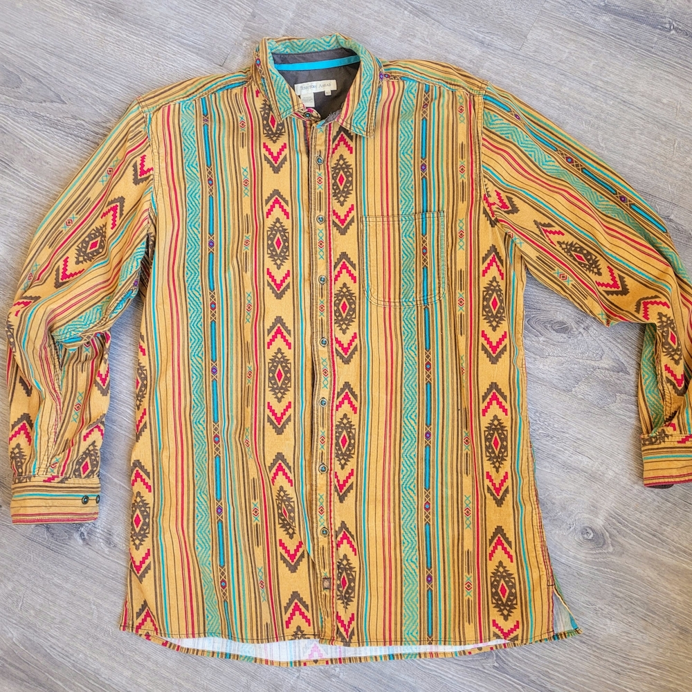 Multicolor Patterned Men's Shirt